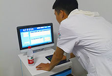 骨密度测试仪品牌厂家在江西省上饶市广丰骨伤科医院成功装机
