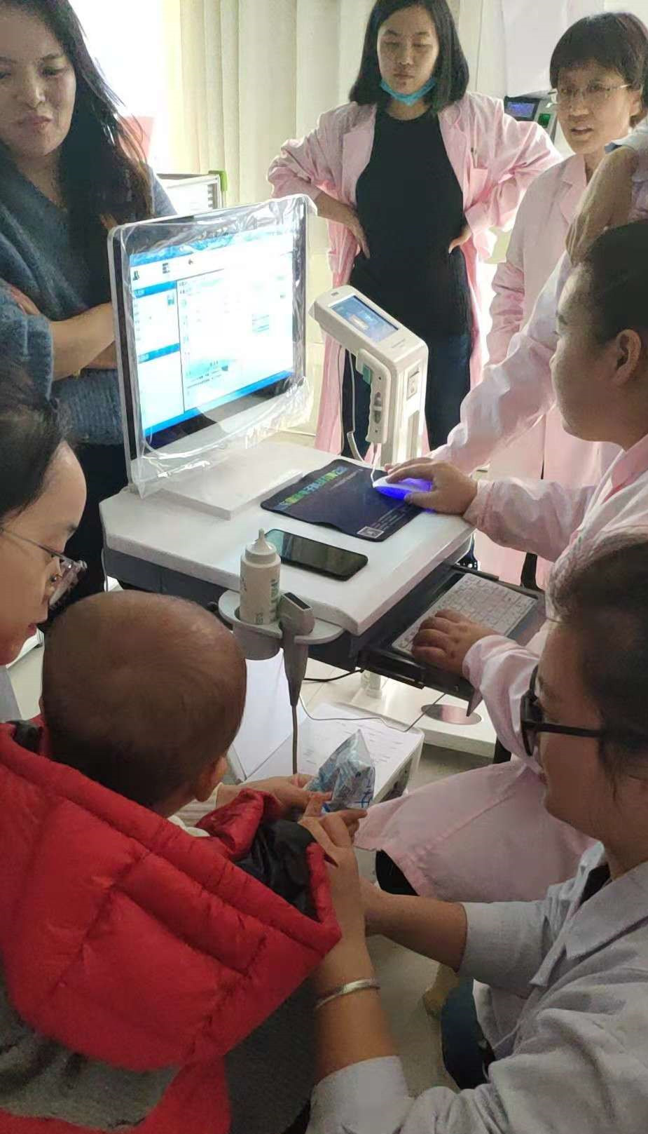 超声骨密度仪被重庆佳音医院体检中心采购在重庆也是一家合作医疗机构