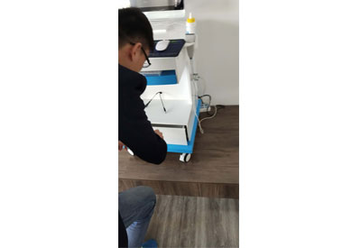 怎样检测骨密度看陕西蓝田县中医医院采购国产骨密度仪增加新设备